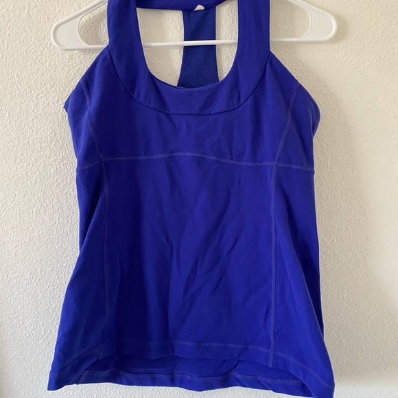 Lululemon Blue Scoop Neck Tank Top - Picture 3 of 8